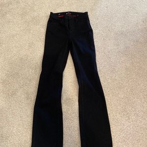 WHBM black bootcut jeans